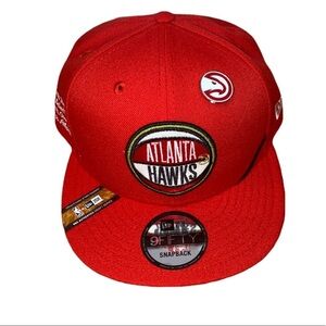 Men's Atlanta Hawks New Era Red 2019 NBA Draft 59FIFTY Fitted Hat Cap